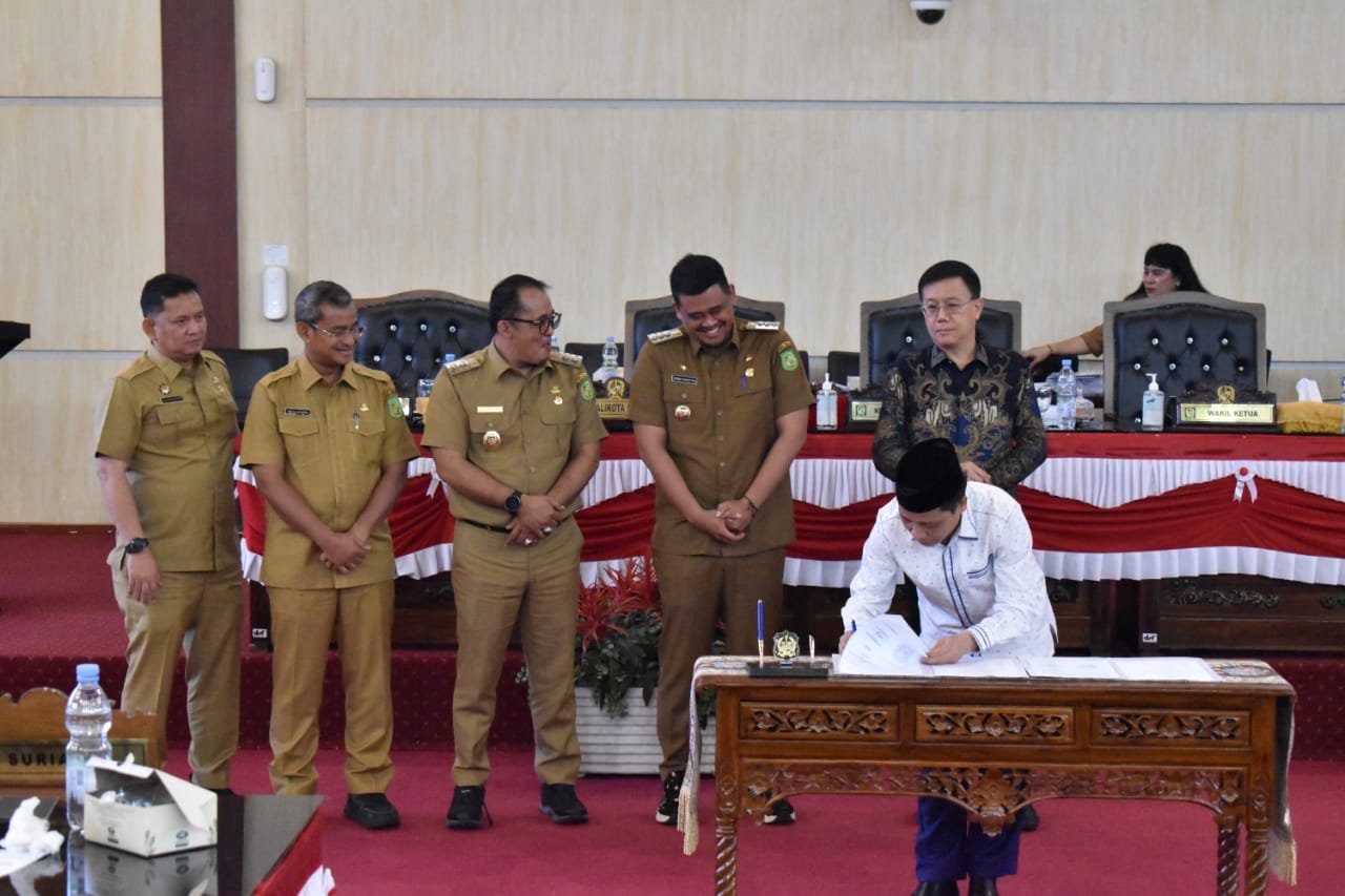 Di Paripurna DPRD, Nota Kesepakatan KUA dan PPAS Rencana APBD 2024 Ditandatangani