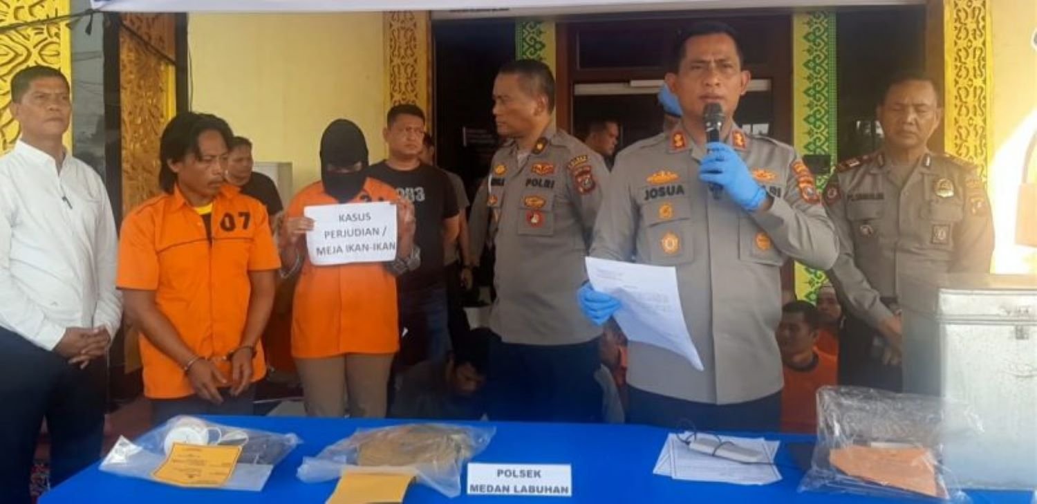 Tindak Kriminal di Wilayah Polres Pelabuhan Belawan Diberangus Petugas