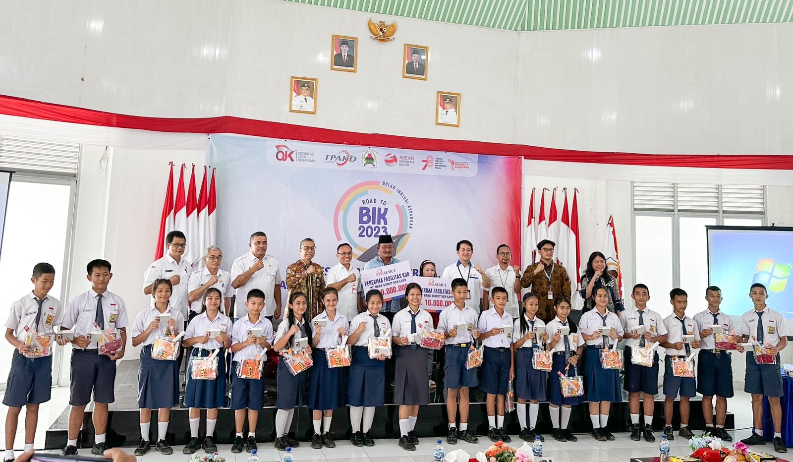 Sebanyak 150 Pelajar dan UMKM Nias Utara Ikut Edukasi Keuangan OJK