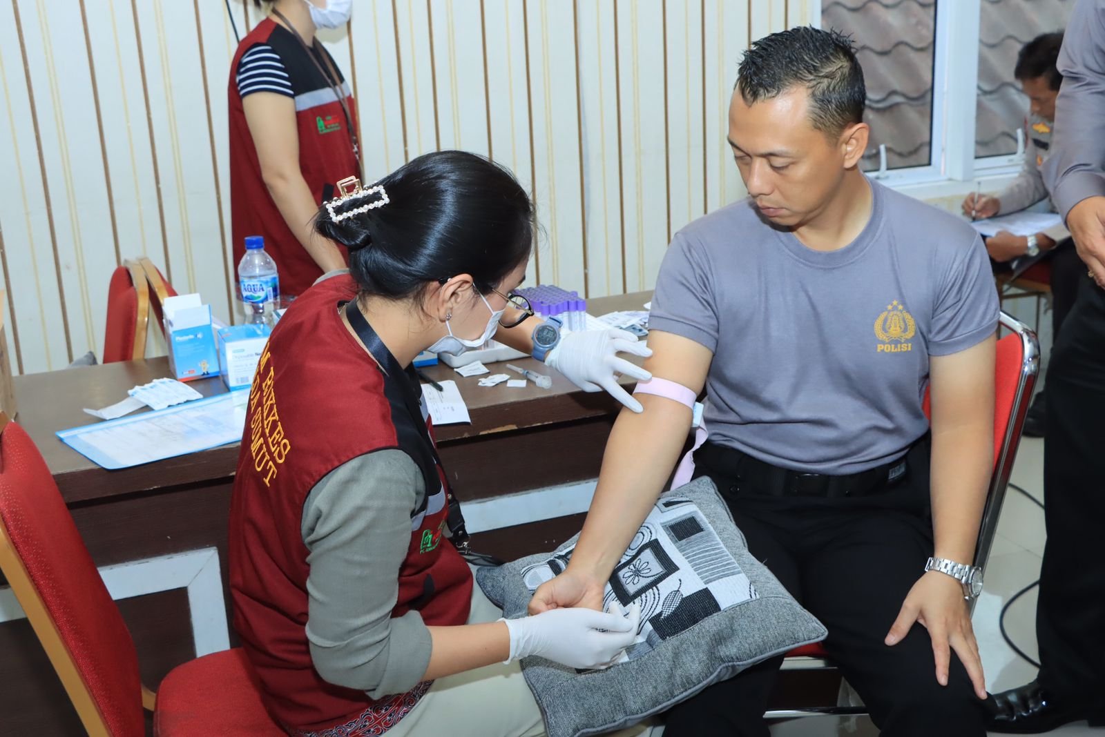 Pemeriksaan Kesehatan, AKBP Yogie: Harus Fit, Tugas Kita Padat