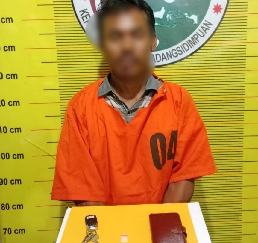 Oknum Kades Simataniari Terlibat Sabu, Lari Sampai ke Sungai Batangangkola