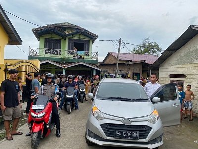 Sat Narkoba Polres Pelabuhan Belawan Gelar Operasi GKN di Medan Labuhan