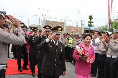 Lima Personel Masuki Massa Purna Bakti, Polres Pelabuhan Belawan Gelar Wisuda