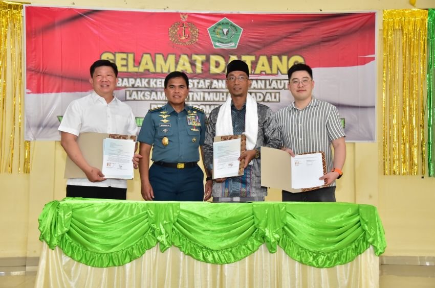 Kasal Jalin MoU Tentang TI Dengan Ketua Pesantren di Sumatera Utara