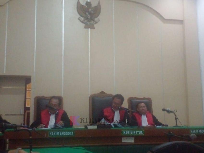 Tiga Terdakwa Korupsi Pekerjaan Ruang Praktik Siswa SMKN II Sidimpuan Dihukum 1,5 Penjara