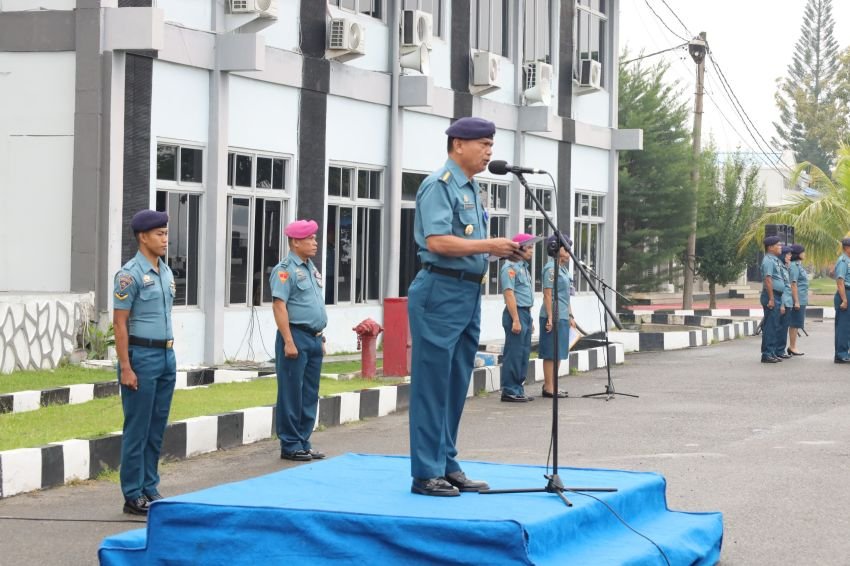 Ini Amanat Lantamal 1 Kepada Seluruh Jajaran Saat Upacara Bendera