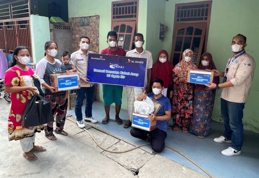XL Axiata Kirim Paket Bantuan untuk Warga