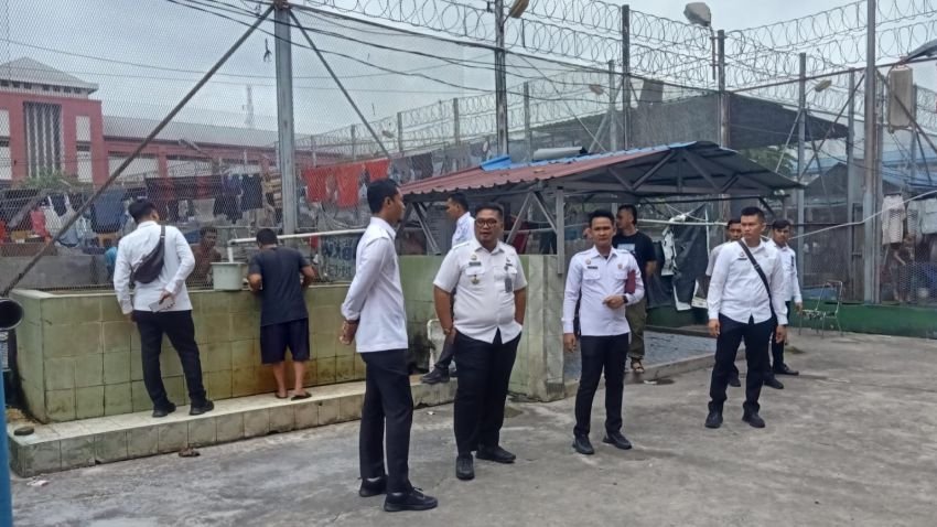 Deteksi Dini Gangguan Keamanan, Lapas I Medan Kontrol Blok Hunian