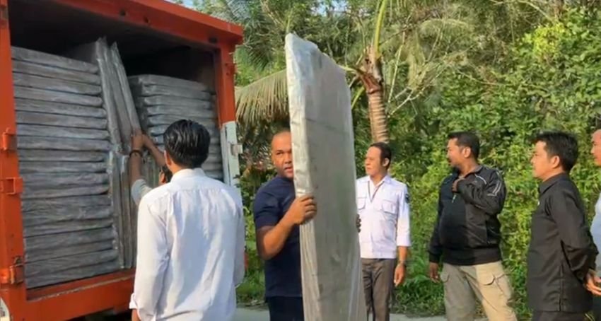 Logistik Pemilu 2024 Tujuan Mentawai, Sebanyak 1.467 Bilik Suara