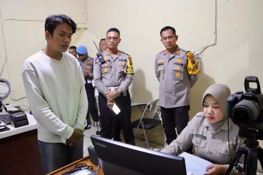 Kapolres Pelabuhan Belawan Sidak ke Unit Lantas dan Intel