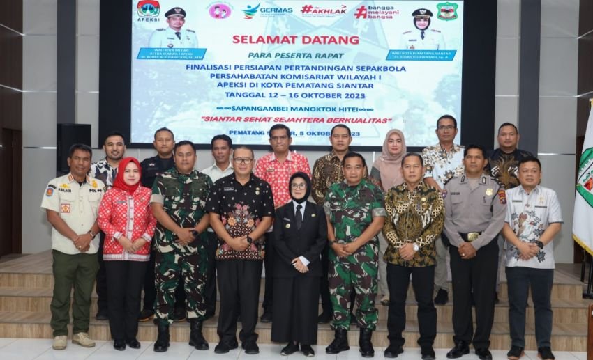Pematangsiantar Tuan Rumah Sepakbola Antar Pemerintah Kota, Mari Tunjukkan Kesan Positif