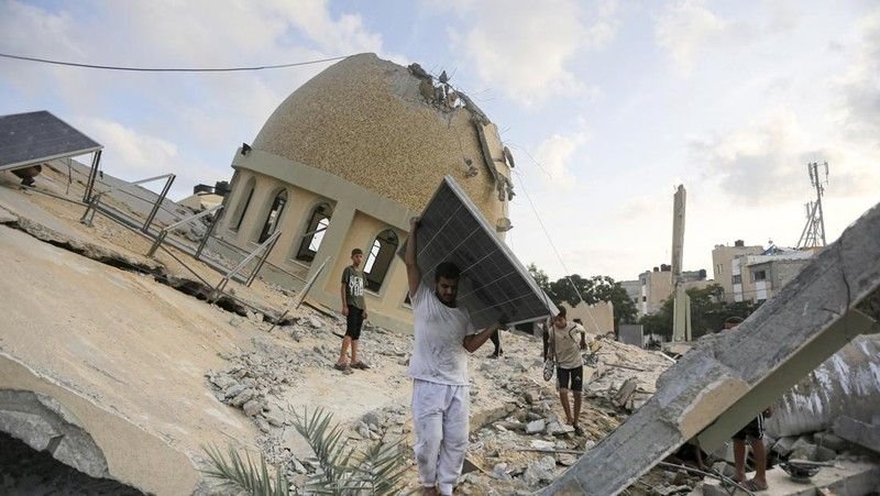 Intoleran, Israel Bombardir Masjid Al Ansar di Tepi Barat