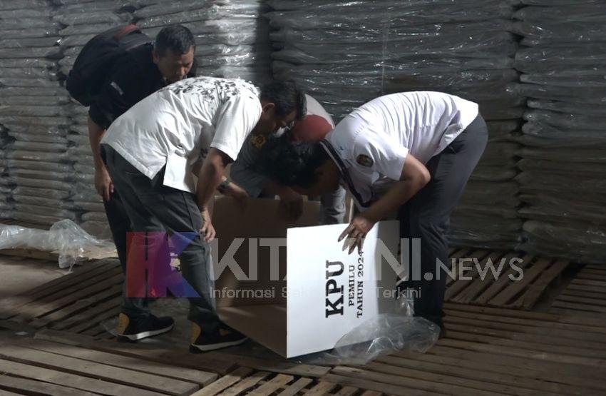 KPU Medan Terima 27.703 Bilik Suara untuk Kesiapan Pemilu 2024