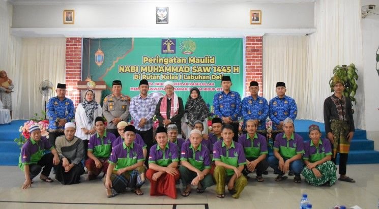 Rutan Labuhan Deli Peringati Maulid Nabi Muhammad SAW 1445 H