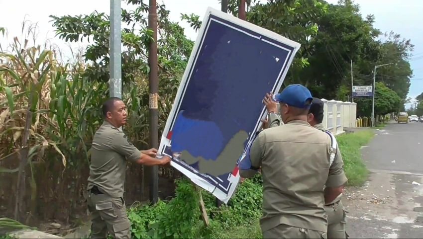 Copot Poster Ganjar Pranowo, Kasatpol PP Pematangsiantar Minta Maaf