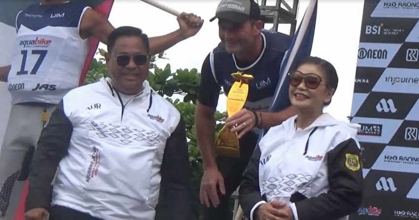 Pebalap Jetski Prancis Juara Aquabike World Championship 2023 di Silalahi
