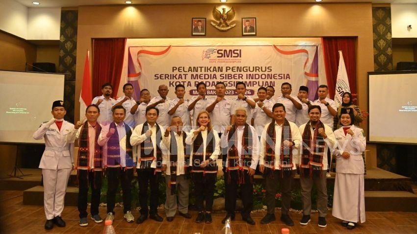 Pelantikan SMSI Padangsidimpuan, Khairul Arief Nasution: Kami Siap Besarkan