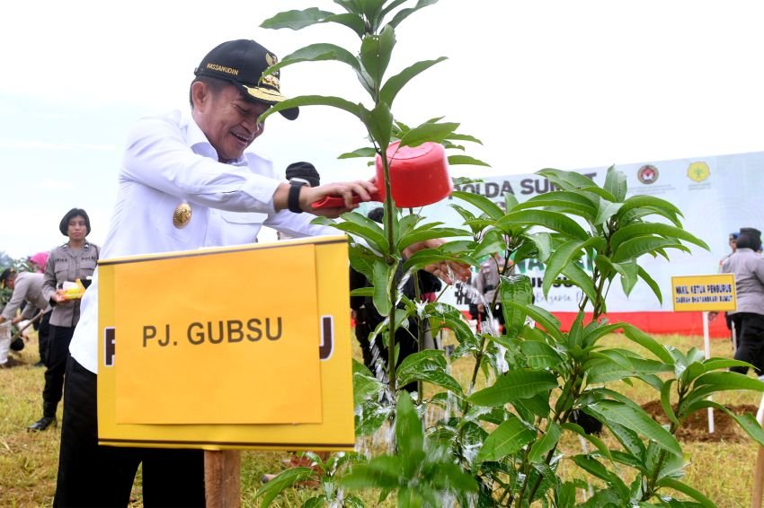 Pemprovsu Dukung Penuh Penanaman 10 Juta Pohon