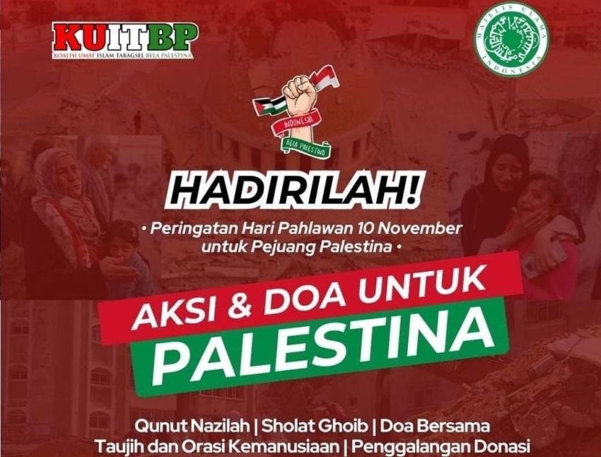 Besok Sejumlah Ormas dan Forkopimda Padangsidimpuan Gelar Doa untuk Palestina