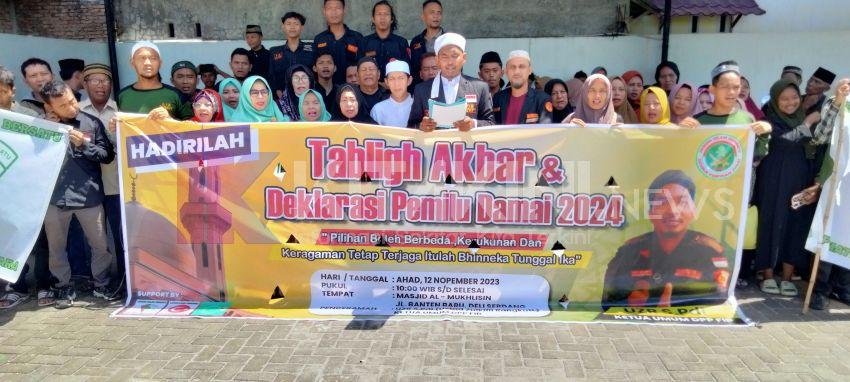 DPP FIB Gelar Tabligh Akbar & Deklarasi Pemilu Damai 2024