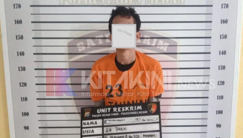 Polsek Medan Timur Ringkus Satu Dari Dua Perampok Sepeda Motor di Jalan Cemara