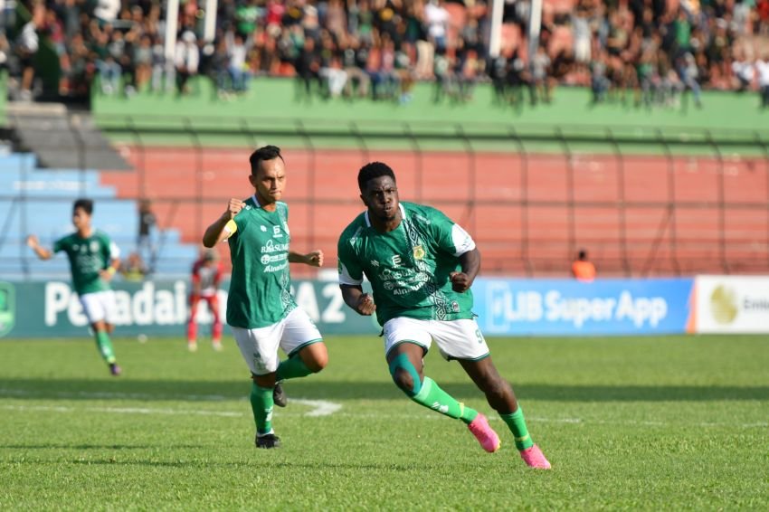 Gol Debut Jose Valencia Menangkan PSMS 2-1 atas Sada Sumut di Laga Pamungkas Stadion Teladan
