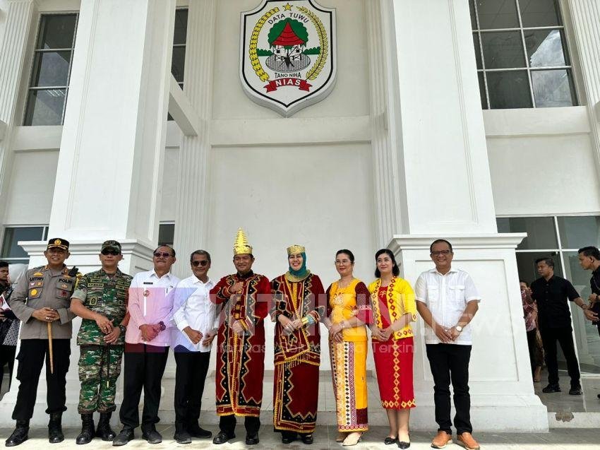 Berkat Laoli Dukung Desakan Pj Gubsu Kepada Kontraktor Untuk Selesaikan Pembangunan Infrastruktur di Nias