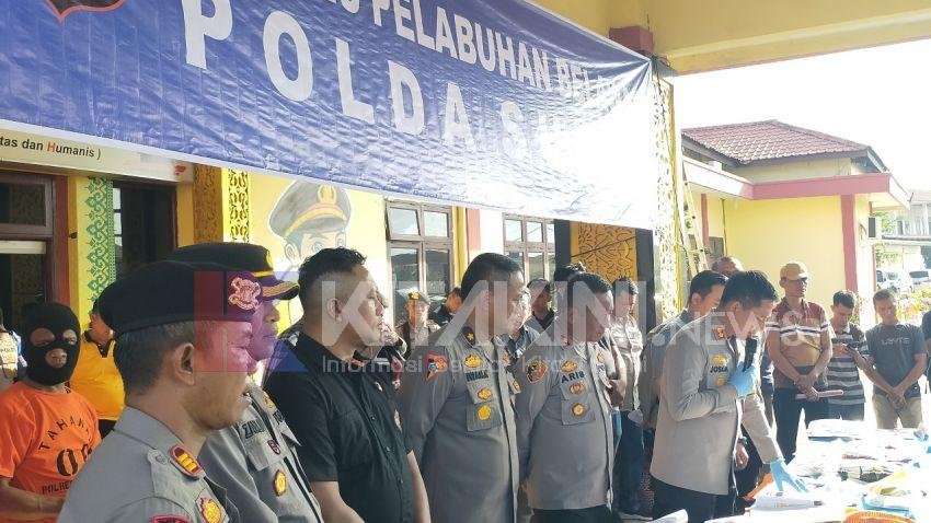 Polres Belawan Tangkap 20 Tersangka Pencuri BBM dari Pipa Pertamina