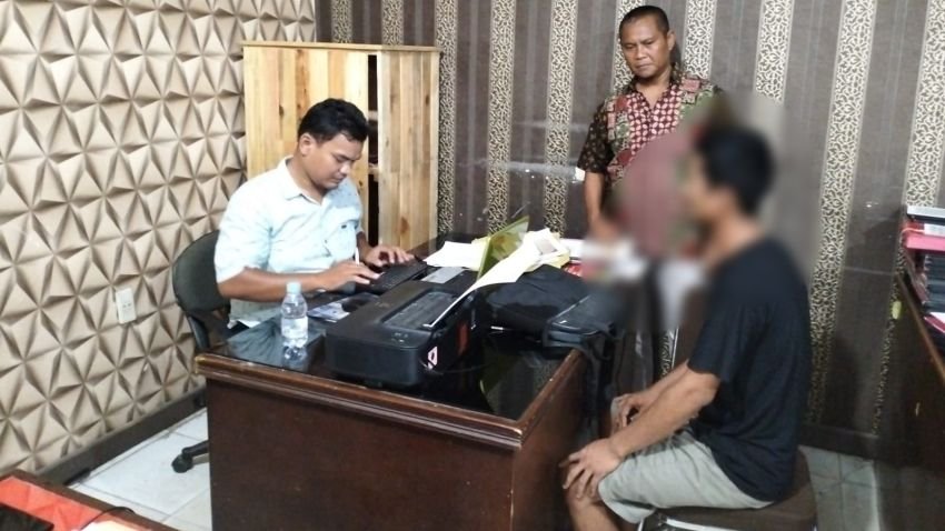 Modus Beli Makanan, Seorang Pria Gelapkan Sepeda Motor Temannya