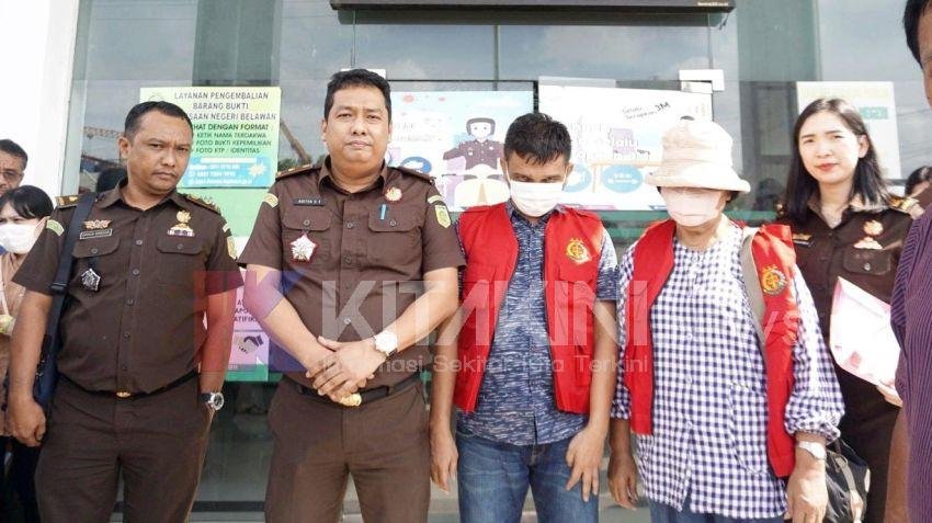 Kejaksaan Negeri Belawan Eksekusi Dua Terpidana Korupsi Pelayanan Sosial