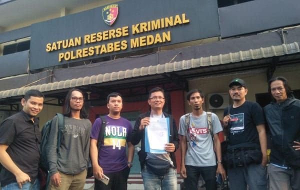 Wartawan Olahraga di Medan Laporkan Dugaan Pencemaraan Nama Baik ke Polrestabes Medan
