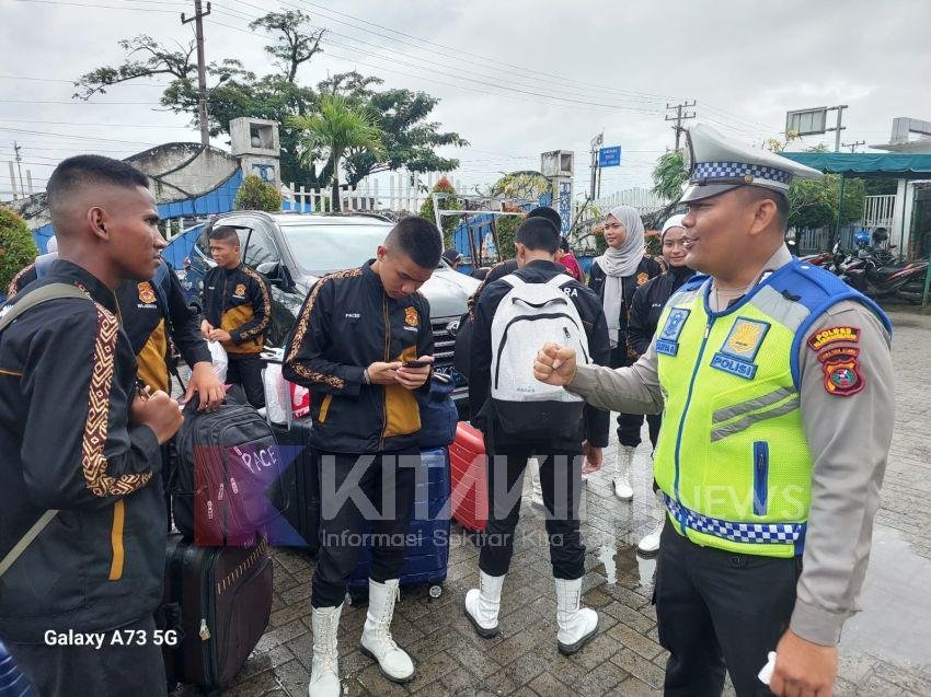 Satlantas Polres Belawan Himbau Masyarakat Tertib Berlalulintas