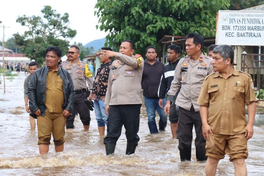 Banjir Bandang di Humbahas Rendam Rumah Warga Dua Desa