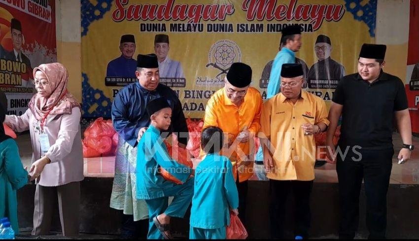 Pemberian Bingkisan kepada Masyarakat Tak Mampu, Calon Anggota DPD-RI Firman Shah Apresiasi Kegiatan DMDI Indonesia