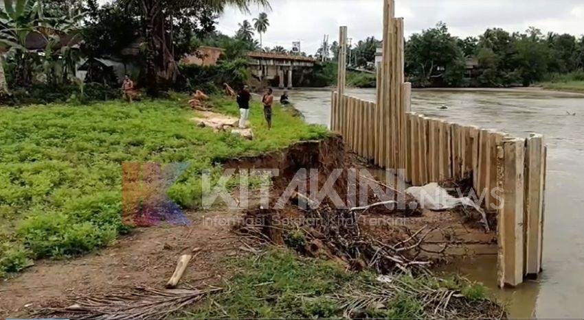 Puluhan Rumah di Pasaman Terancam Tergerus Sungai