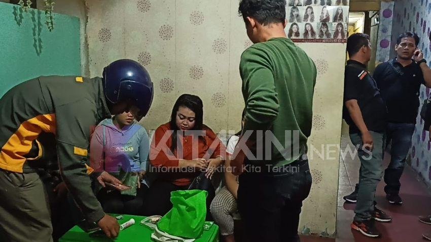 Polres Pelabuhan Belawan Razia Dian Salon KTV