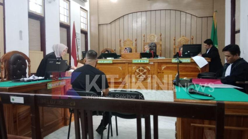 Terdakwa Pengirim 2 Kilogram Sabu Via Ojol Diadili