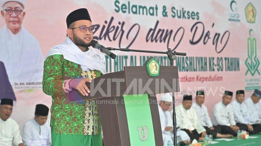HUT ke-93 Al-Washliyah, Ini Ucapan Ketua PW Sumut Dedi Iskandar Batubara