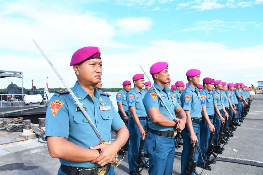 Tahun Politik, Prajurit Lantamal I Belawan Diingatkan Hati-hati Gunakan Medsos