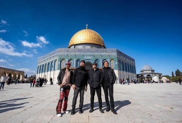 Ahmad Dhani Unggah Foto di Palestina, Netizen Minta Bikin Lagu Khusus untuk Warga Gaza