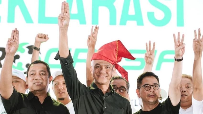 Relawan Progresif Deklarasi Dukungan ke Paslon Ganjar-Mahfud