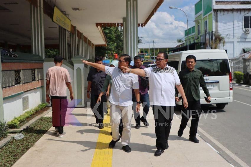 Baskami Desak Penataan Alun-Alun Kota Tebing Tinggi Rampung Awal Desember
