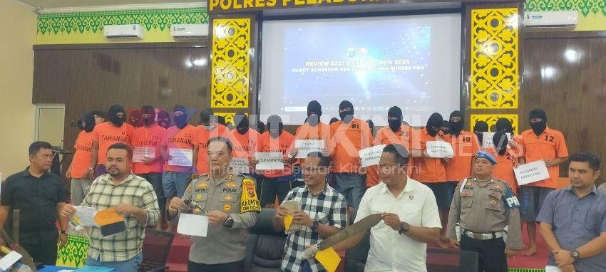 Sepanjang 2023, Polres Pelabuhan Belawan Ungkap 3.054 Kasus