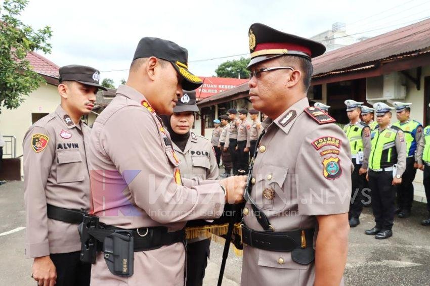AKBP Dudung Sertijabkan Kasi Humas dan Kasar Intel Polres Padangsidimpuan
