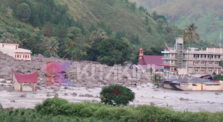 Banjir Bandang dan Longsor di Humbahas, 12 Warga Dinyatakan Hilang