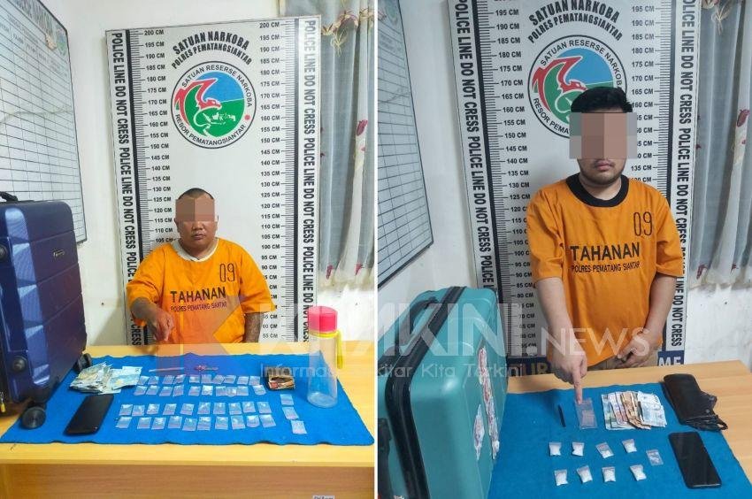 38 Gram Sabu Diamankan dari Dua Orang Siantar