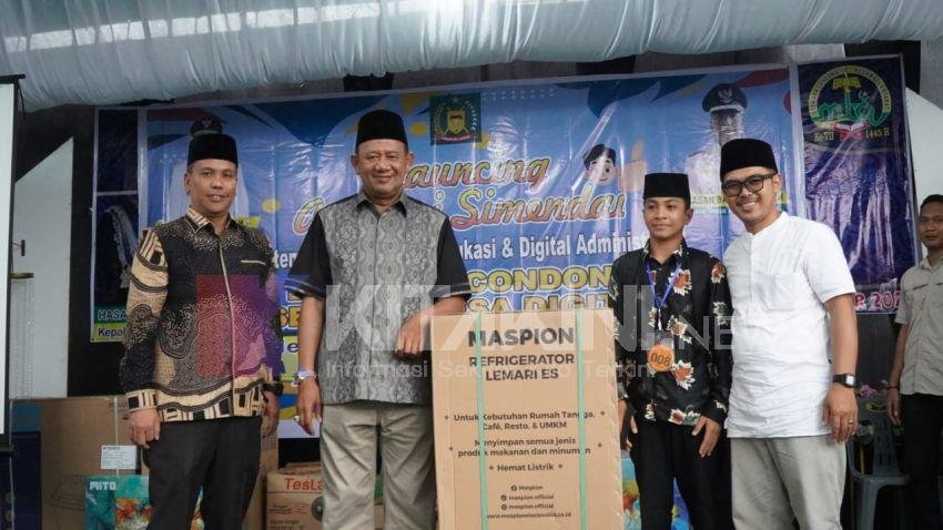 Pertama di Langkat Desa Ara Condong Miliki Aplikasi Simendai