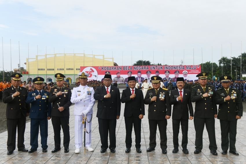 Hassanudin Ajak Masyarakat Sumut Tetap Jaga Semangat Bela Negara