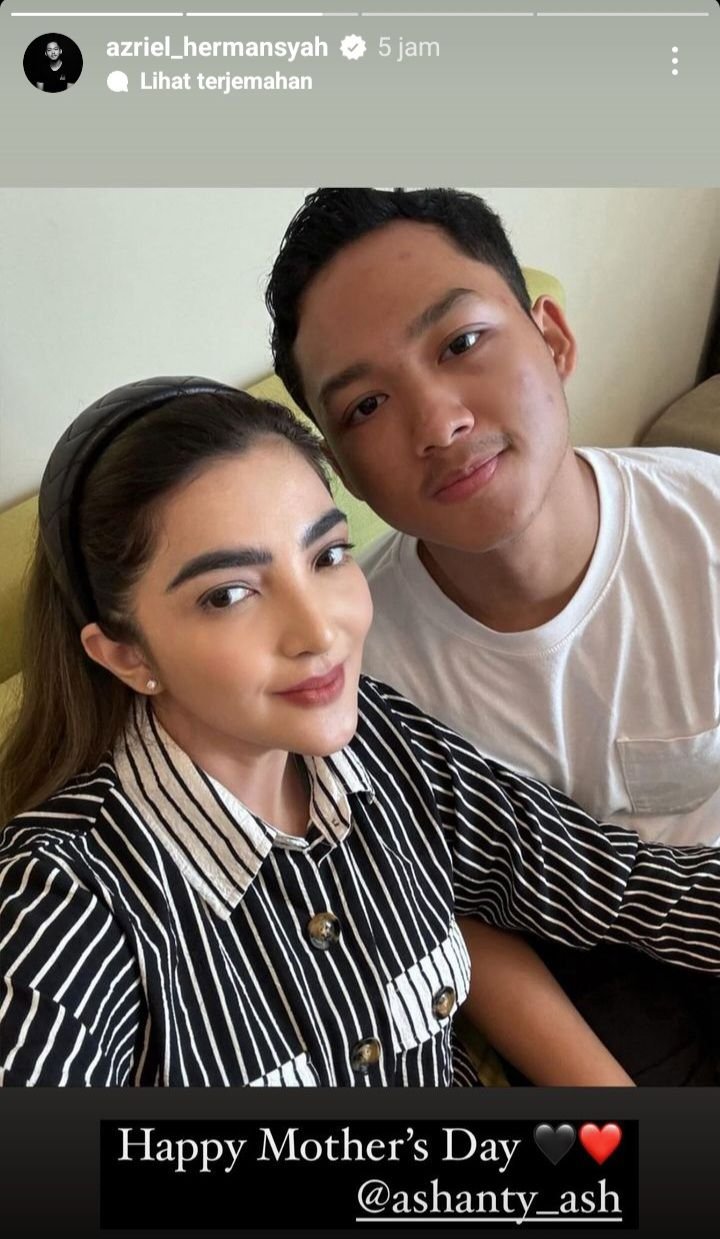 Azriel Hermansyah Jadi Sorotan Publik, Ucapkan Hari Ibu untuk Ibu Sambungnya