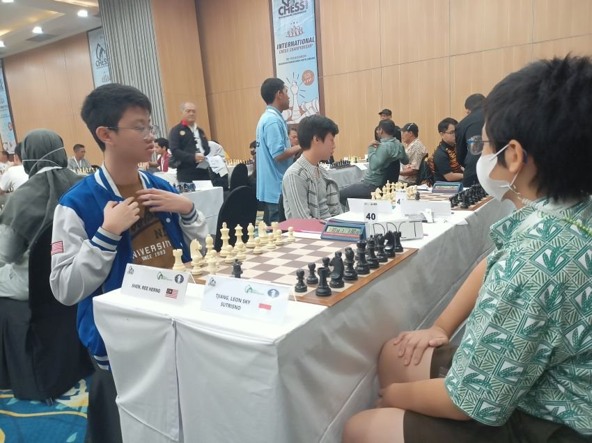 Juri Asal Malaysia Kagum Atmosfer Kejuaraan Catur International Chess Championship RKBN di Medan
